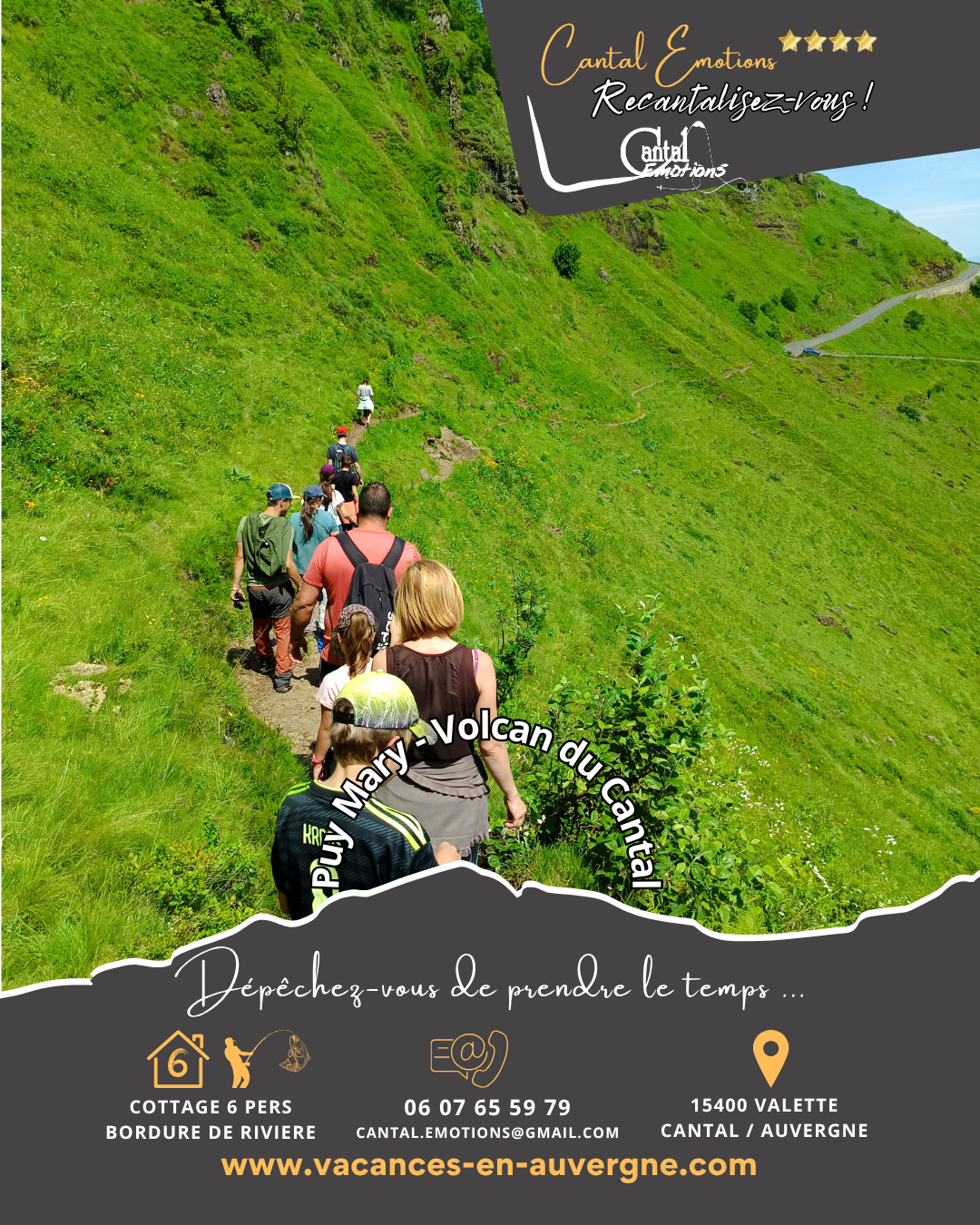 animations nature gratuites pour nos visiteurs à côté de riom es montagnes