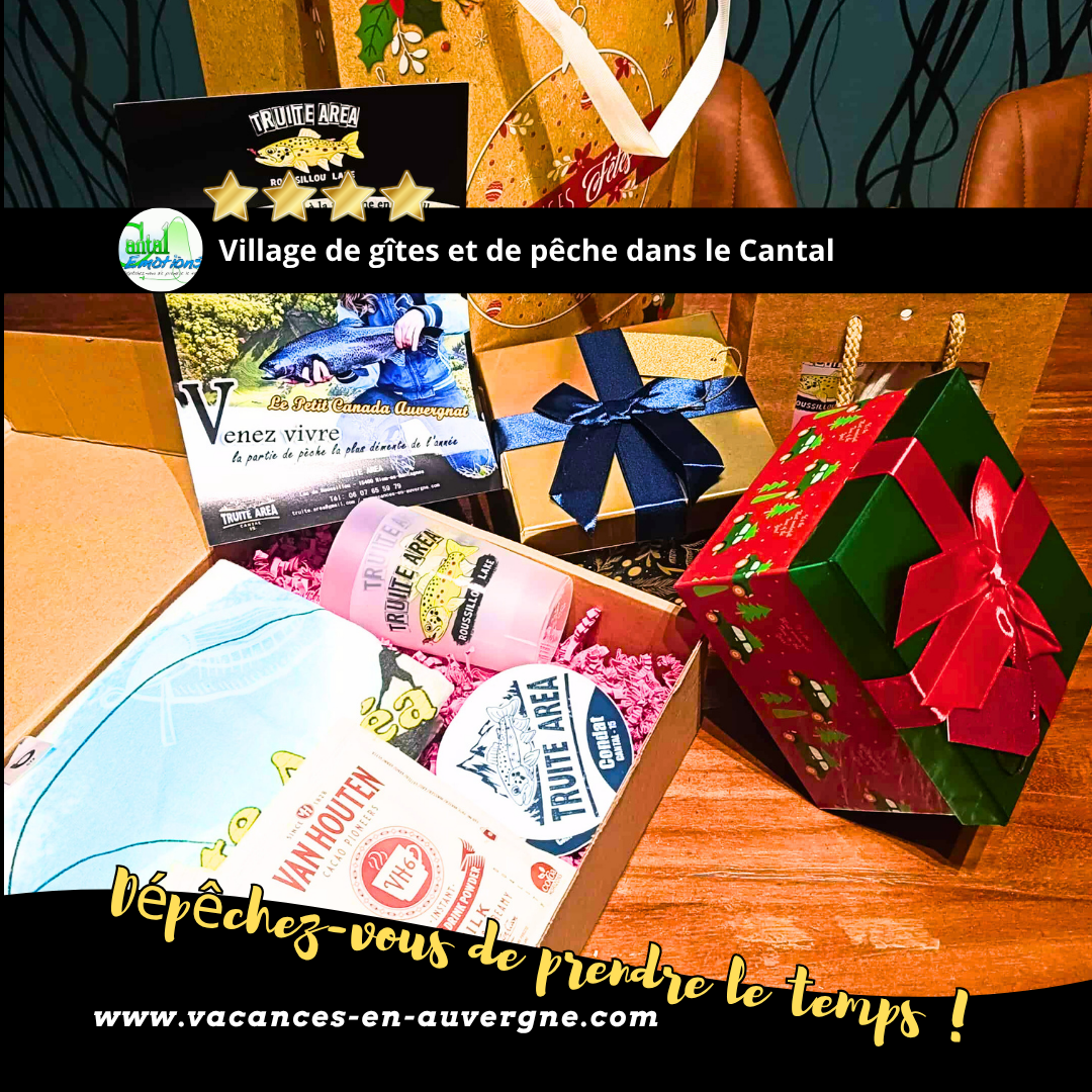 on vous propose des box cadeau à glisser sous le sapin pour ces prochaines fêtes de fin d'année