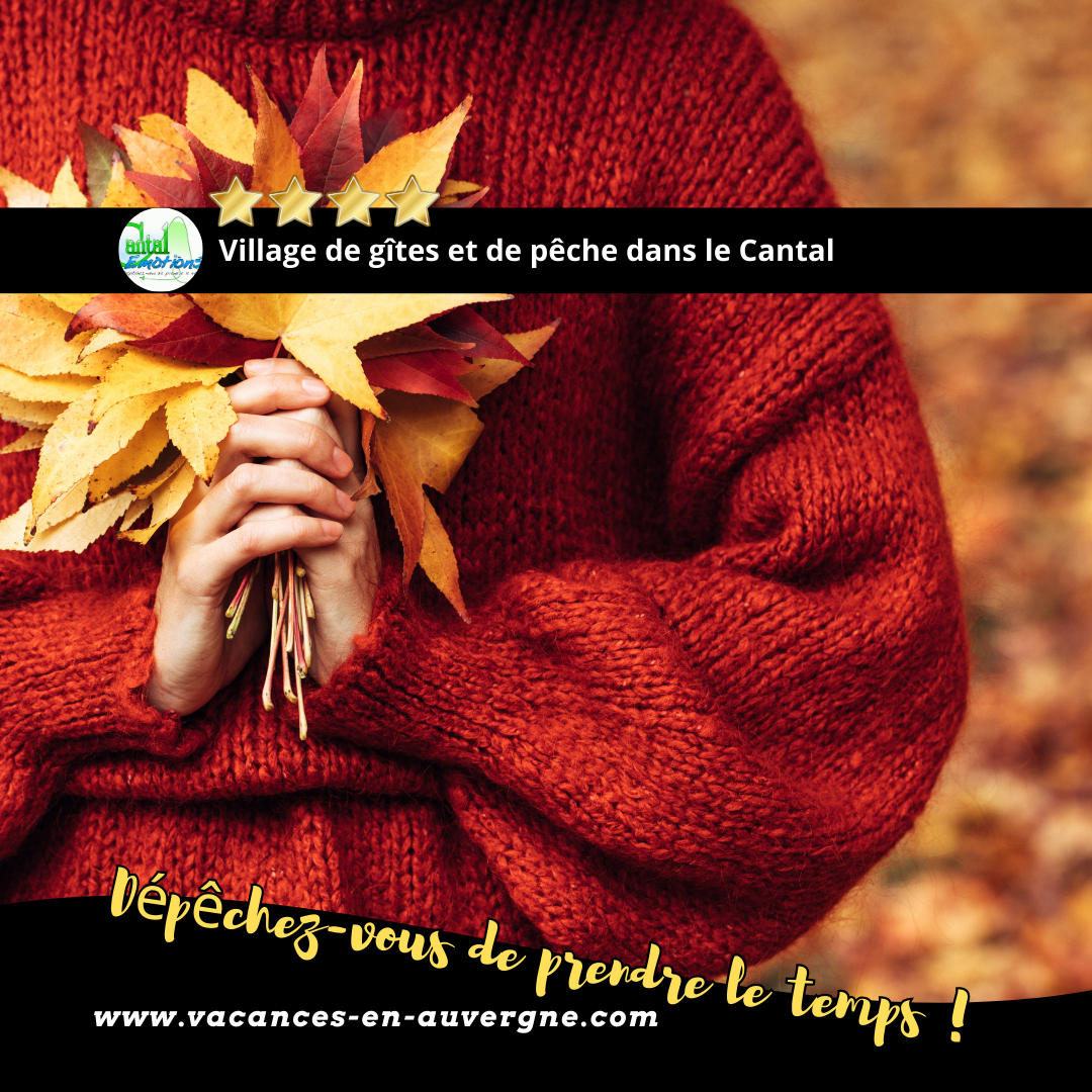 séjour automnale et romantique chez Cantal Emotions en Auvergne