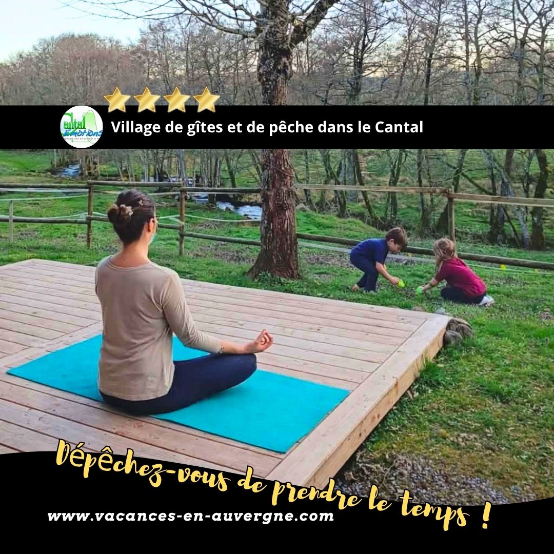 du temps de qualité chez Cantal Emotions pour vos vacances en auvergne