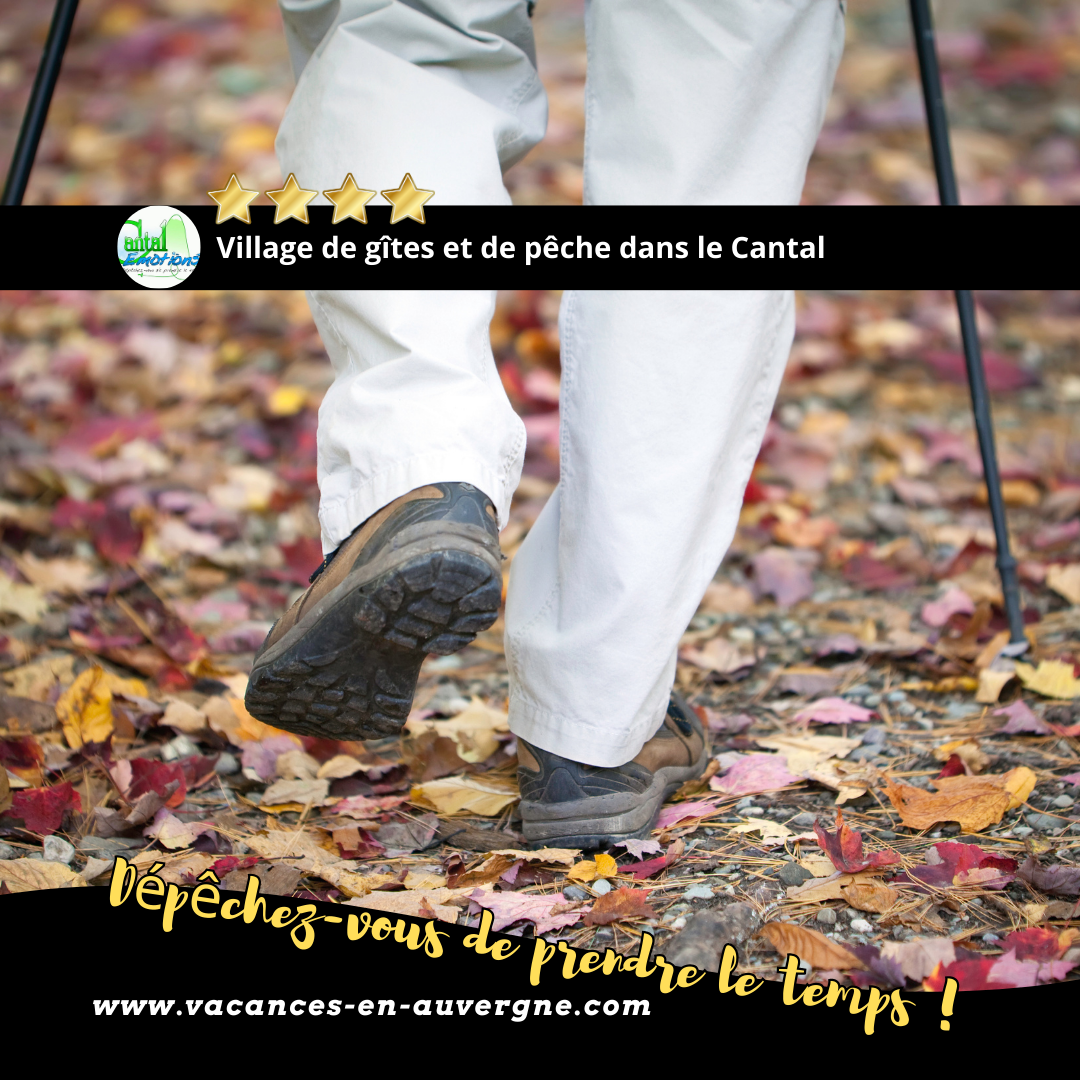 profitez de la randonnée avec des gîtes 4 étoiles de Cantal Emotions