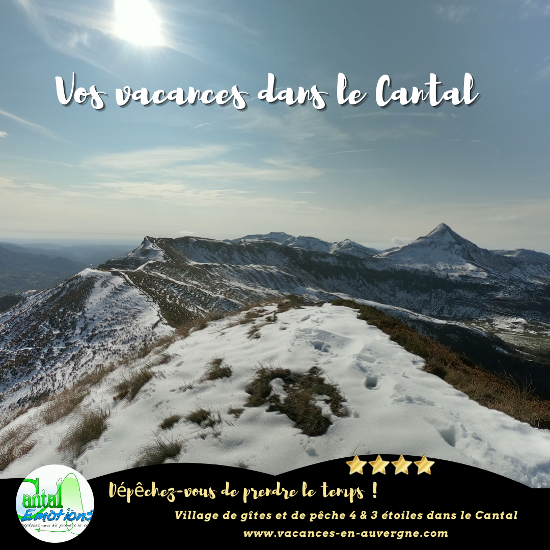 Vacances de Noël dans le Cantal chez Cantal Emotions tout confort
